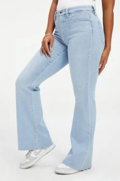 GOOD AMERICAN GOOD LEGS FLARE | INDIGO204 High Waisted