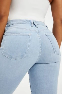 GOOD AMERICAN GOOD LEGS FLARE | INDIGO204 High Waisted