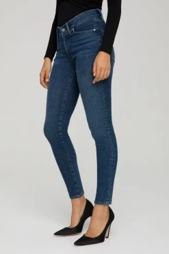 GOOD AMERICAN Mid-Rise Jeans GOOD LEGS LOW | BLUE620