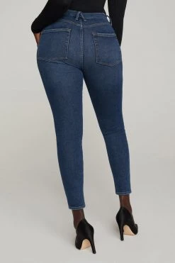 GOOD AMERICAN Mid-Rise Jeans GOOD LEGS LOW | BLUE620
