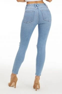 Flash Sale 🌟 GA-SALE Skinny GOOD LEGS LOW CROP | BLUE671 😀 21 GA-SALE Skinny GOOD LEGS LOW CROP | BLUE671