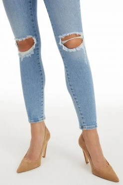 Flash Sale 🌟 GA-SALE Skinny GOOD LEGS LOW CROP | BLUE671 😀 23 GA-SALE Skinny GOOD LEGS LOW CROP | BLUE671