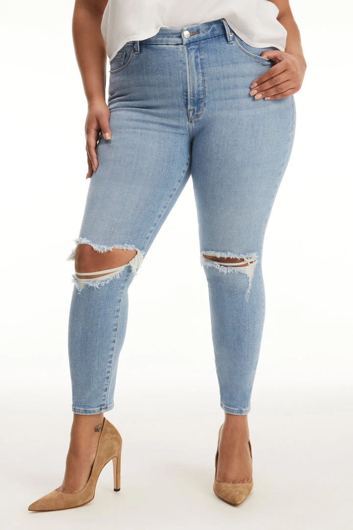 Flash Sale 🌟 GA-SALE Skinny GOOD LEGS LOW CROP | BLUE671 😀 14 GA-SALE Skinny GOOD LEGS LOW CROP | BLUE671