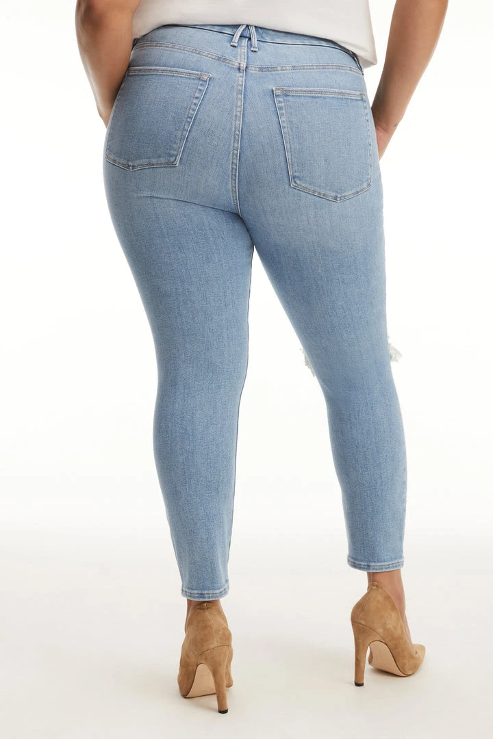 Flash Sale 🌟 GA-SALE Skinny GOOD LEGS LOW CROP | BLUE671 😀 16 GA-SALE Skinny GOOD LEGS LOW CROP | BLUE671