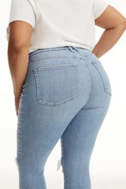 Flash Sale 🌟 GA-SALE Skinny GOOD LEGS LOW CROP | BLUE671 😀 34 GA-SALE Skinny GOOD LEGS LOW CROP | BLUE671