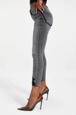 GOOD AMERICAN Skinny GOOD LEGS LOW W/ SHADOW POCKET | BLACK262