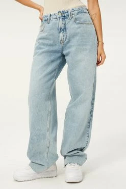 GOOD AMERICAN High Waisted GOOD '90s LOOSE | BLUE813