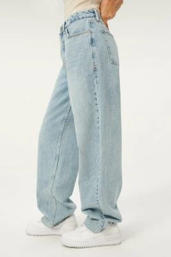 GOOD AMERICAN High Waisted GOOD '90s LOOSE | BLUE813