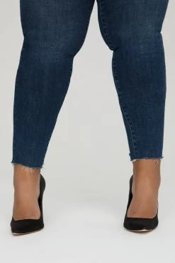 Best deal ✔️ GA-SALE GOOD LEGS W/ RAW CHEWED HEM | BLUE653 🧨 22 GA-SALE GOOD LEGS W/ RAW CHEWED HEM | BLUE653