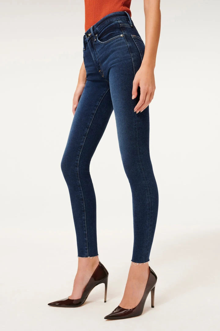 Cheapest ⌛ GOOD AMERICAN High Waisted GOOD LEGS RAW HEM | BLUE866 😉 7 GOOD AMERICAN High Waisted GOOD LEGS RAW HEM | BLUE866