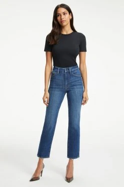 GOOD AMERICAN GOOD LEGS STRAIGHT | INDIGO307