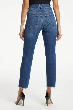 GOOD AMERICAN GOOD LEGS STRAIGHT | INDIGO307