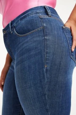 GOOD AMERICAN GOOD LEGS STRAIGHT | INDIGO307