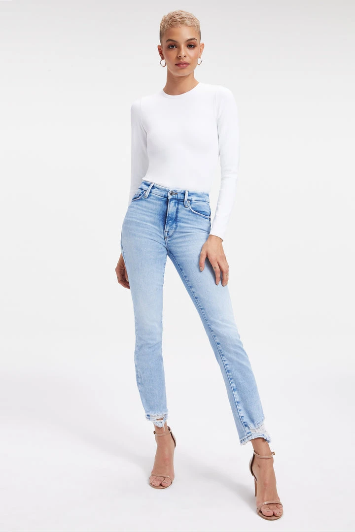 Wholesale ⭐ GOOD AMERICAN High Waisted GOOD LEGS CIGARETTE | BLUE841 ❤️ 1 GOOD AMERICAN High Waisted GOOD LEGS CIGARETTE | BLUE841