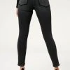 GA-SALE GOOD LEGS SHADOW POCKETS | BLACK160 High Waisted
