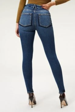 GA-SALE High Waisted GOOD LEGS SHADOW POCKETS | BLUE831