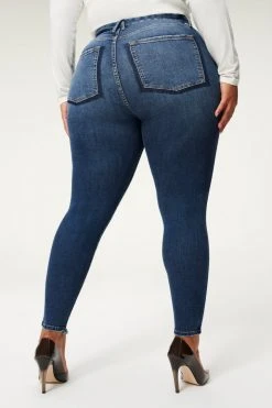 GA-SALE High Waisted GOOD LEGS SHADOW POCKETS | BLUE831