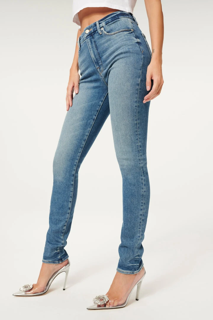 Coupon ๐ GOOD AMERICAN GOOD LEGS STACKED 33" INSEAM | BLUE815 High Waisted ๐ 8 GOOD AMERICAN GOOD LEGS STACKED 33" INSEAM | BLUE815 High Waisted