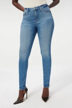 Coupon ๐ GOOD AMERICAN GOOD LEGS STACKED 33" INSEAM | BLUE815 High Waisted ๐ 27 GOOD AMERICAN GOOD LEGS STACKED 33