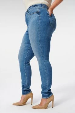 Coupon ๐ GOOD AMERICAN GOOD LEGS STACKED 33" INSEAM | BLUE815 High Waisted ๐ 18 GOOD AMERICAN GOOD LEGS STACKED 33