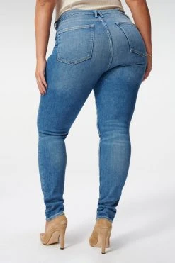 Coupon ๐ GOOD AMERICAN GOOD LEGS STACKED 33" INSEAM | BLUE815 High Waisted ๐ 19 GOOD AMERICAN GOOD LEGS STACKED 33