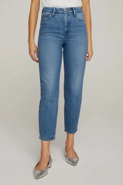 GA-SALE GOOD MOM | BLUE586 High Waisted