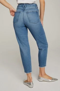 GA-SALE GOOD MOM | BLUE586 High Waisted