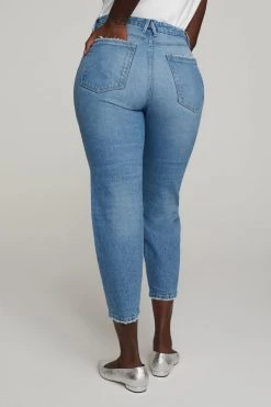 GA-SALE GOOD MOM | BLUE586 High Waisted