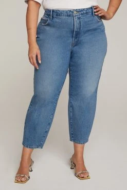 GA-SALE GOOD MOM | BLUE586 High Waisted