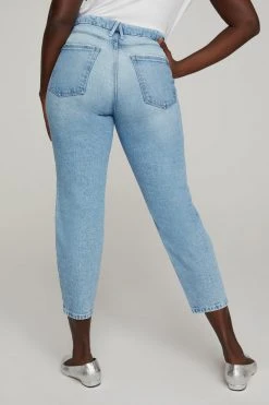 GOOD AMERICAN High Waisted GOOD MOM | BLUE636