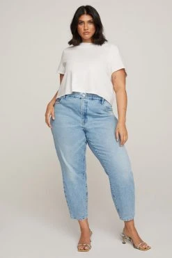 GOOD AMERICAN High Waisted GOOD MOM | BLUE636