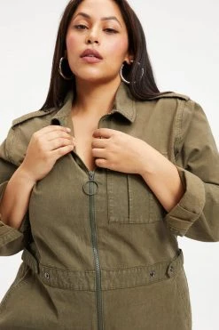 GOOD AMERICAN DESERT FLIGHTSUIT | ENVYGREEN001 Jumpsuits