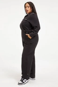 GOOD AMERICAN DESERT FLIGHTSUIT | BLACK001 Jumpsuits