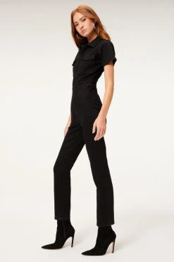 GOOD AMERICAN FIT FOR SUCCESS JUMPSUIT | BLACK099