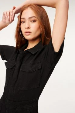 GOOD AMERICAN FIT FOR SUCCESS JUMPSUIT | BLACK099