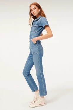 GOOD AMERICAN FIT FOR SUCCESS JUMPSUIT | BLUE274