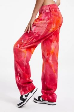 Best Pirce ✔️ GOOD AMERICAN GOOD '90S | TROPICAL PINK TIE DYE003 ✨ 15 GOOD AMERICAN GOOD '90S | TROPICAL PINK TIE DYE003