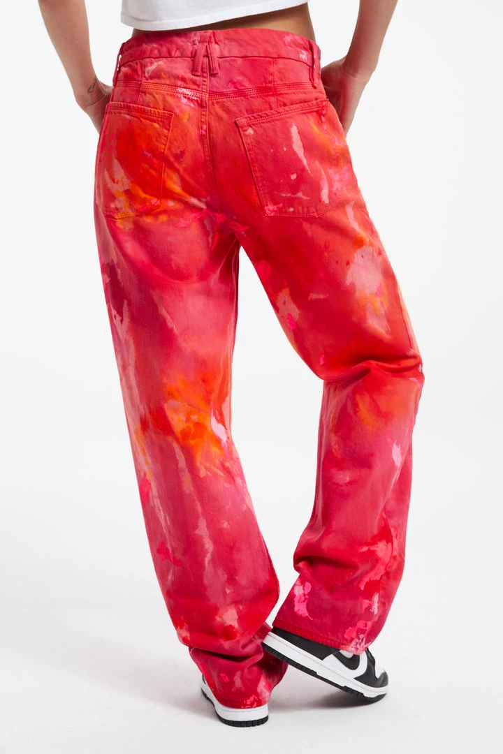 Best Pirce ✔️ GOOD AMERICAN GOOD '90S | TROPICAL PINK TIE DYE003 ✨ 5 GOOD AMERICAN GOOD '90S | TROPICAL PINK TIE DYE003