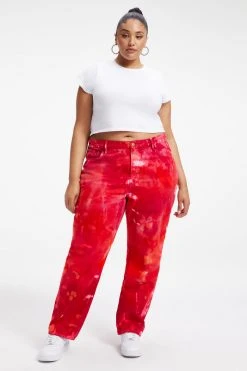 Best Pirce ✔️ GOOD AMERICAN GOOD '90S | TROPICAL PINK TIE DYE003 ✨ 18 GOOD AMERICAN GOOD '90S | TROPICAL PINK TIE DYE003