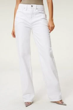 GOOD AMERICAN GOOD '90S | WHITE001 High Waisted