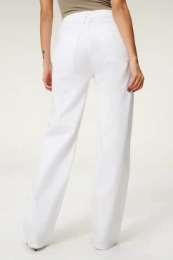 GOOD AMERICAN GOOD '90S | WHITE001 High Waisted