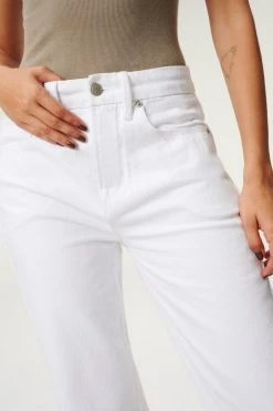 GOOD AMERICAN GOOD '90S | WHITE001 High Waisted