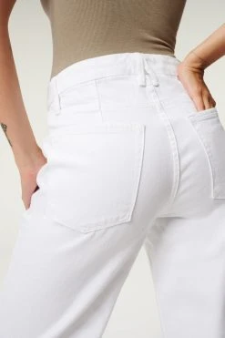 GOOD AMERICAN GOOD '90S | WHITE001 High Waisted