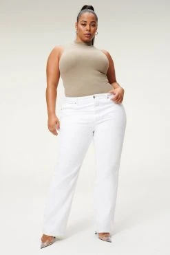 GOOD AMERICAN GOOD '90S | WHITE001 High Waisted