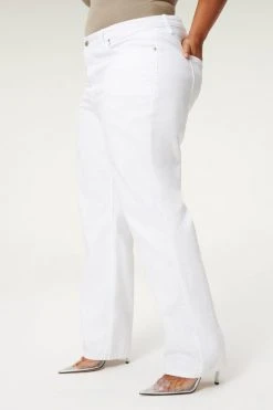 GOOD AMERICAN GOOD '90S | WHITE001 High Waisted