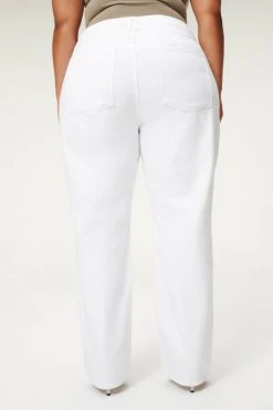 GOOD AMERICAN GOOD '90S | WHITE001 High Waisted