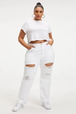 GOOD AMERICAN GOOD '90S | WHITE035