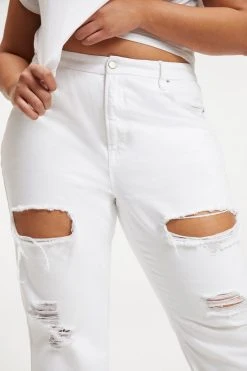 GOOD AMERICAN GOOD '90S | WHITE035