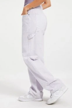 GA-SALE GOOD '90s CARPENTER PANT | LILAC MIST001
