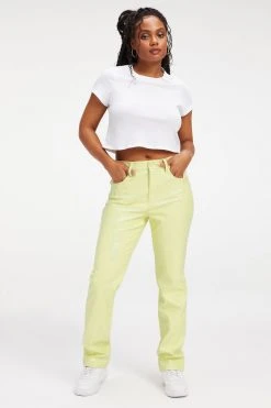 GOOD AMERICAN BETTER THAN LEATHER GOOD '90S | KEY LIME001